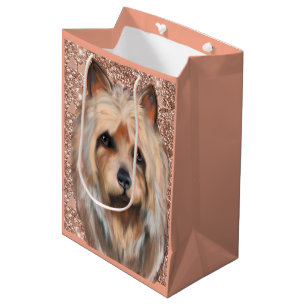 Sacola Para Presentes Média Camiseta TERRIER AUSTRALIANO