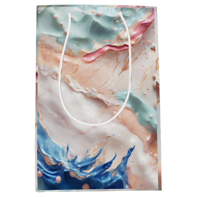 Sacola Para Presentes Média Candy Scoop (Frente)