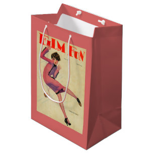 Sacola Para Presentes Média Capa de revista do divertimento do filme