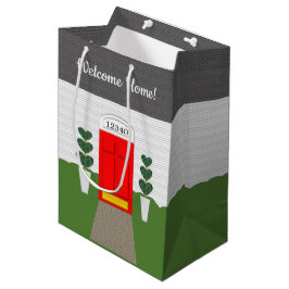 Sacola Para Presentes Média Casa de Boas-vindas do Realtor - Novo Saco de Ofer