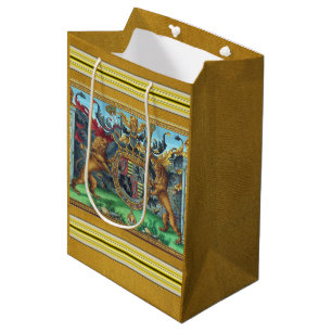 Sacola Para Presentes Média Casaco de Braços para Presente Bag