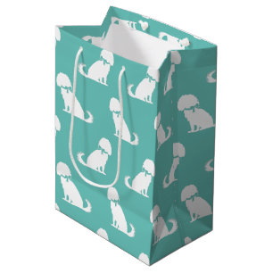 Sacola Para Presentes Média Cavalier King Charles Spaniel Dog Puppy