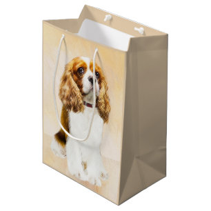 Sacola Para Presentes Média Cavalier King Charles Spaniel Original