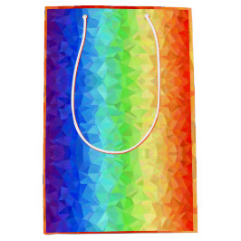 Sacola Para Presentes Média Celebre a doçura e a cor com este Arco-íris