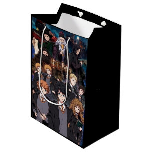 Sacola Para Presentes Média Cena do Conjunto Anime HARRY POTTER™