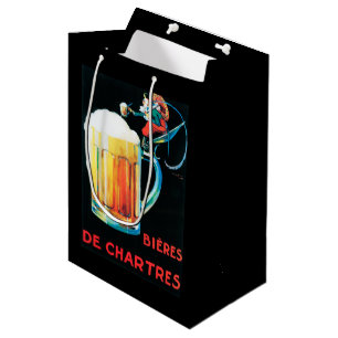 Sacola Para Presentes Média Cervejas do poster do promocional de Chartres