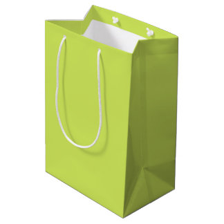 Sacola Para Presentes Média Chartreuse Greenery