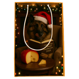 Sacola Para Presentes Média Cheese Tax Christmas gift bag - Tervuren