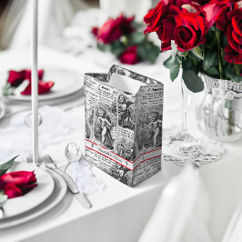 Sacola Para Presentes Média Cherubs apaixonados por românticos, venenosos, o T