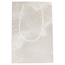 Sacola Para Presentes Média Chic Festa de Noivado Pérola