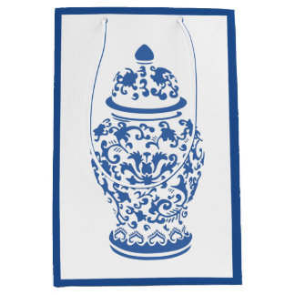 Sacola Para Presentes Média Chinoiserie Chic GingerJar