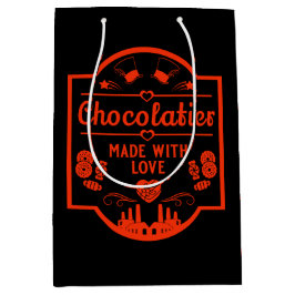 Sacola Para Presentes Média Chocolatier