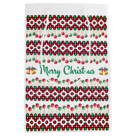 Sacola Para Presentes Média Christmas