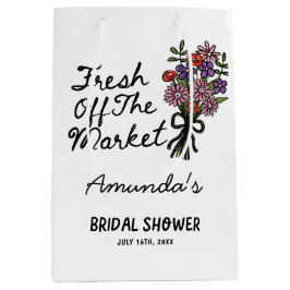 Sacola Para Presentes Média Chuveiro de Noiva