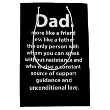 Citação de Papai Preto e Branco Dad Daddy