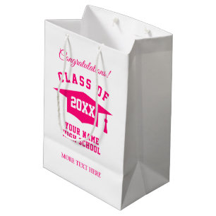Sacola Para Presentes Média Classe de saco-presente de graduação de segundo gr