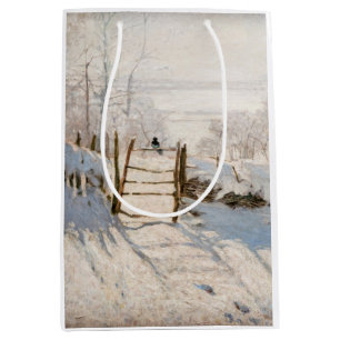 Sacola Para Presentes Média Claude Monet - A Mídia