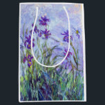Sacola Para Presentes Média Claude Monet - Lilac Irises / Iris Mauves<br><div class="desc">Lilac Irises / Iris Mauves - Claude Monet,  1914-1917</div>
