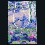 Sacola Para Presentes Média Claude Monet - Lírios/Ninfas 1919<br><div class="desc">Lírios/Ninfas (W.1852) - Claude Monet,  Petróleo na Canvas,  1916-1919</div>