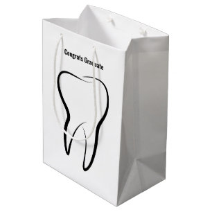 Sacola Para Presentes Média Clínica de Odontologia Dentária Médica Graduação
