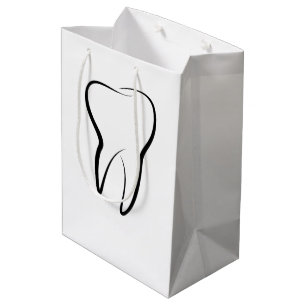 Sacola Para Presentes Média Clínica Médica de Odontologia Dentária