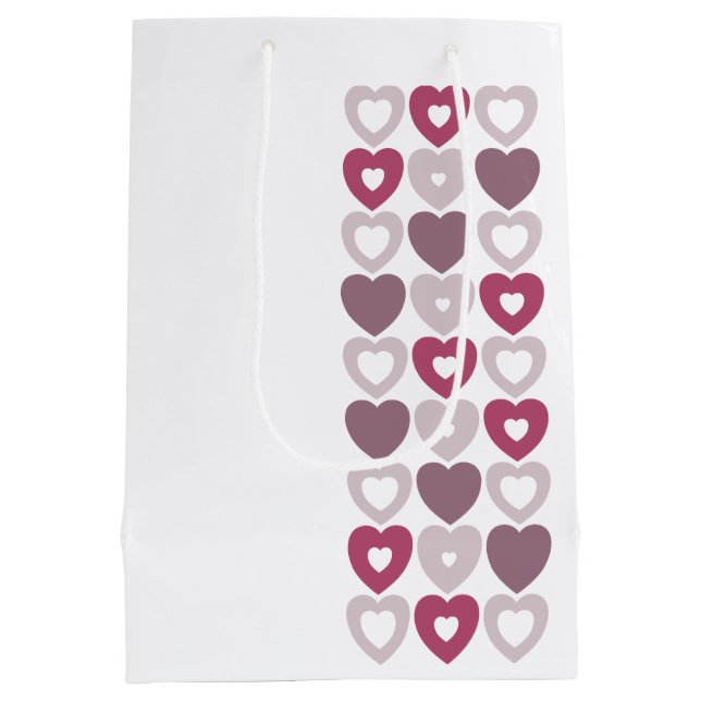 Sacola Para Presentes Média Colcha Amorzinho (Verso)