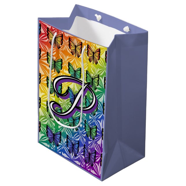 Sacola Para Presentes Média Coleção Orgulho em Voo (Frente inclinada)