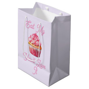 Sacola Para Presentes Média Coma meu Saco de Presente de Muffin