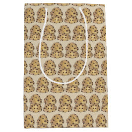Sacola Para Presentes Média Confeiteiro de Padaria de Massa de Biscoito de Cho