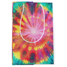 Sacola Para Presentes Média Corante Colorido Vibrante #1