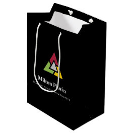 Sacola Para Presentes Média Corporate Gift Bag with Company Logo