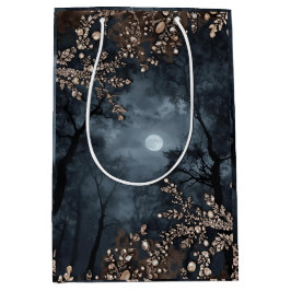 Sacola Para Presentes Média Cristal da Meia-Noite 