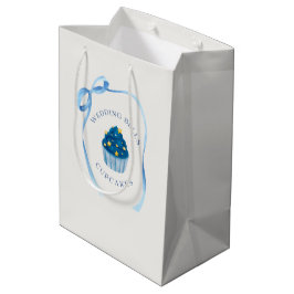 Sacola Para Presentes Média Cupcakes Sinais de Casamento | Favor de Chuveiros