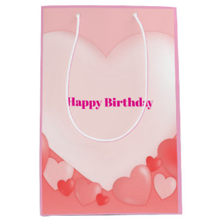 Sacola Para Presentes Média Cute Surprise Gift Bag | Open Me Gift Box | Fun Pa