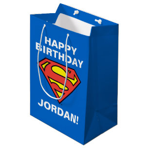 Sacola Para Presentes Média DC Comics Superman Classic Logo