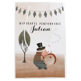 Sacola Para Presentes Média Desempenho maravilhoso Hedgehog Gift Bag