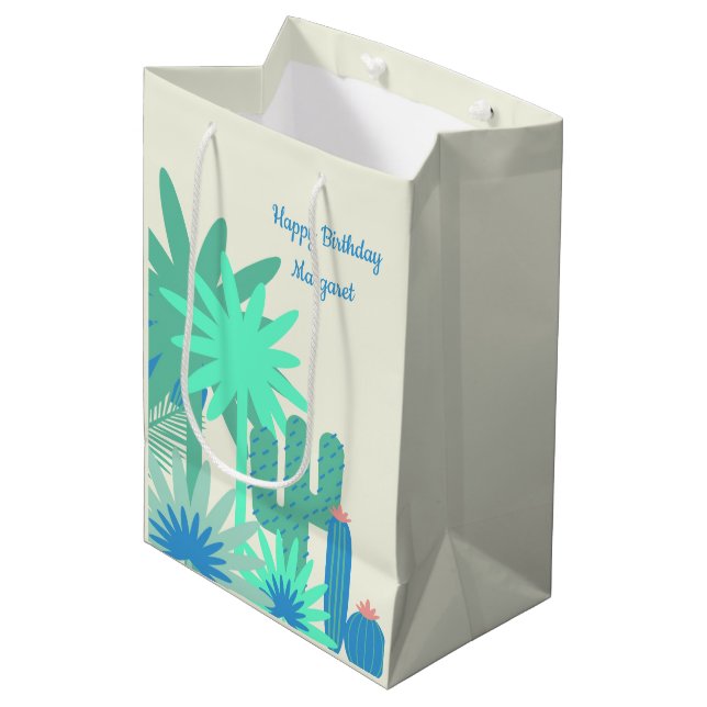 Sacola Para Presentes Média Desert Southwest Personalizado Gift Bag (Frente inclinada)