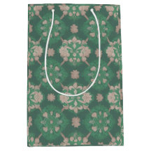 Design do Estilo Vitoriano Repetitivo Verde