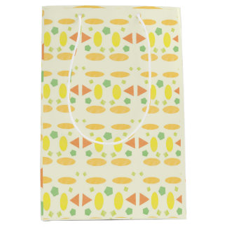 Sacola Para Presentes Média Design sem costura de pastel