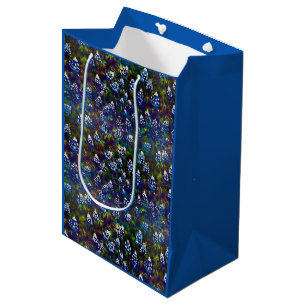 Sacola Para Presentes Média Design Texas Blue Bonnet Blitz