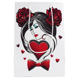 Sacola Para Presentes Média Dia de os namorados