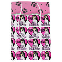 Dia de os namorados de beagle