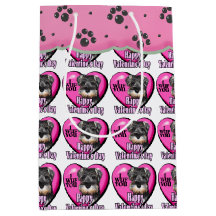 Dia de os namorados Miniatura Schnauzer