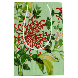 Sacola Para Presentes Média Disias e Borboletas Aquarelas v2