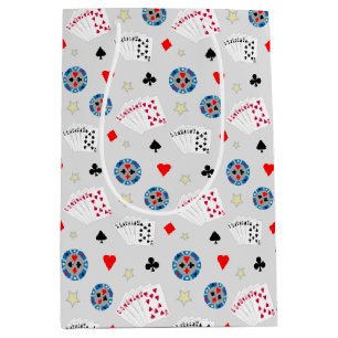 Sacola Para Presentes Média Diversão e Rico Poker