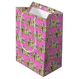 Sacola Para Presentes Média Dolly Mixture UK British Fondant Confection Candy