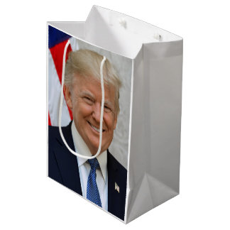 Sacola Para Presentes Média Donald Trump