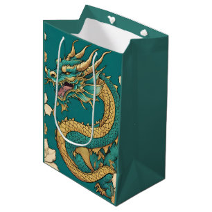 Sacola Para Presentes Média Dragon Gift Bag