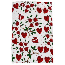 Sacola Para Presentes Média Dutch Heart