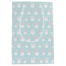 Sacola Para Presentes Média Easter Bunny Gift Bag